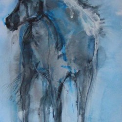 Mr Tzar. Mixed media on paper. Consigned to <a href="http://www.miltonart.com/" target="_blank">Milton Art Gallery, Crathes</a>.